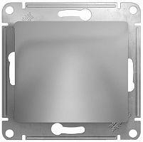 Вывод кабеля без рамки Systeme Electric Glossa алюминий картинка